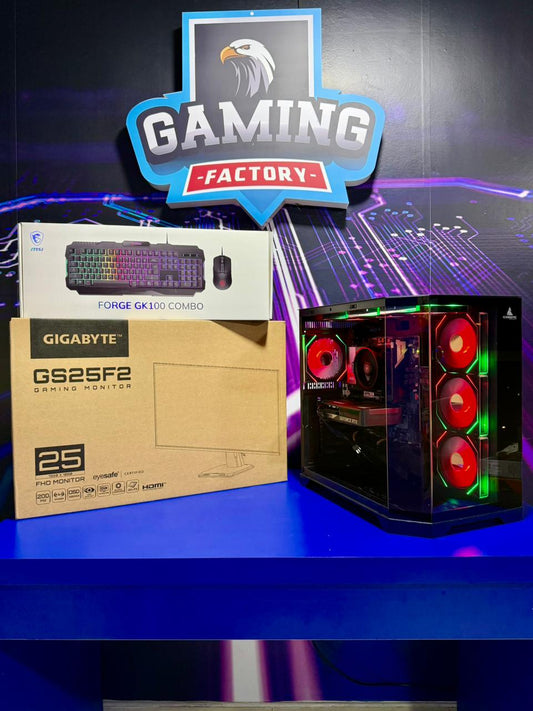 Combo Vader: Ryzen 5 7600 - Board B840M Wifi6 - RAM DDR5 16GB - M.2 1TB - 5060Ti 16GB - Monitor 25' 200Hz - Teclado y Mouse