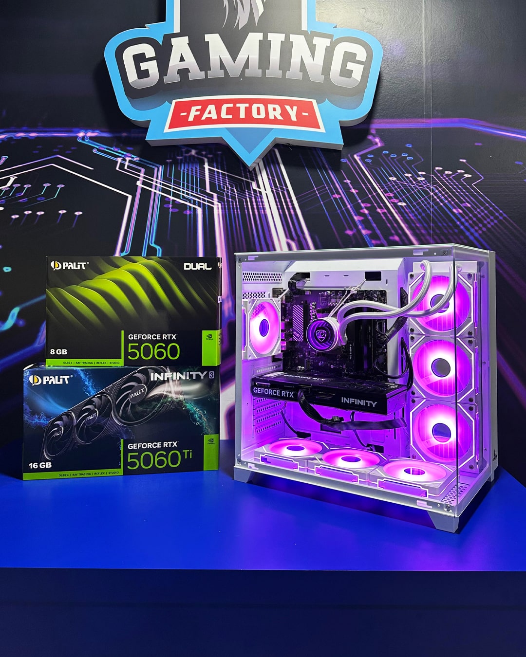 TORRE PC BANSHEE/Ryzen 5 9600X/B650M/RAM 32GB/ DISCO 1TB/RTX 5060 TI 16GB