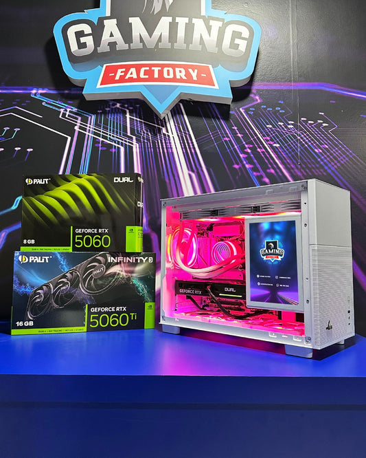 Torre Killer: Core i7 12700KF - Liquida 360mm - Board B760M Wifi - RAM 16GB - M.2 1TB - RTX 5060Ti 16GB