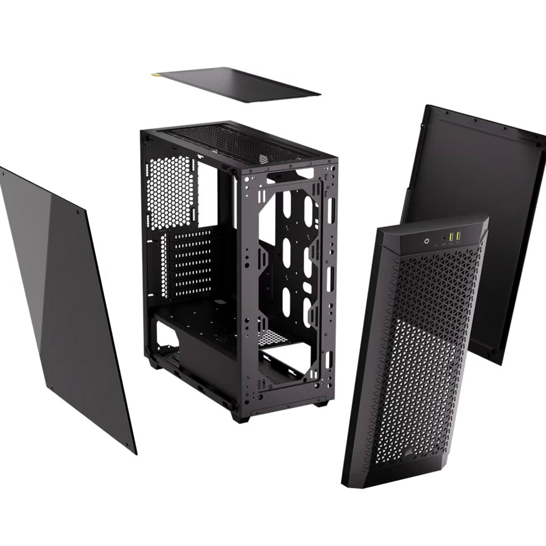 Chasis 480T|Corsair | Flujo de aire máximo con diseño elegante
