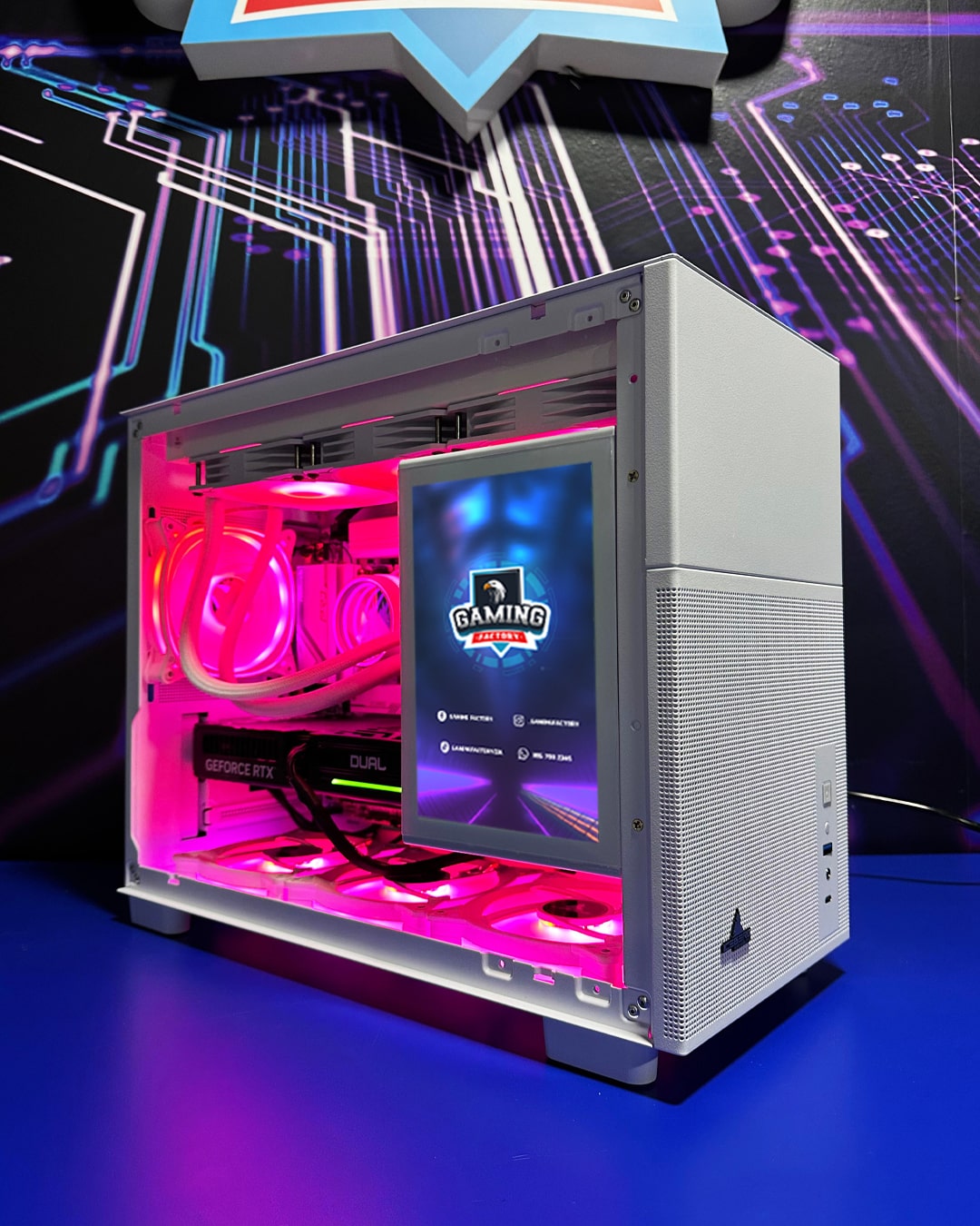 Torre Killer: Core i7 12700KF - Liquida 360mm - Board B760M Wifi - RAM 16GB - M.2 1TB - RTX 5060Ti 16GB