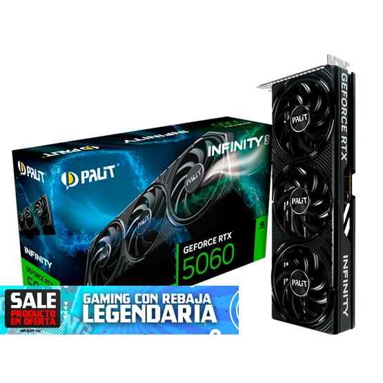 GeForce RTX™ 5060 PALIT INFINITY 3FAN 8GB | NVDIA
