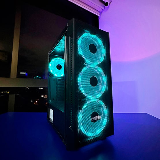 PC COMBO RYVEN| RYZEN 7 5700G|A520MK|RAM 16GB|SSD 512GB|MONITOR 22"|COMBO TECLADO Y MOUSE RGB