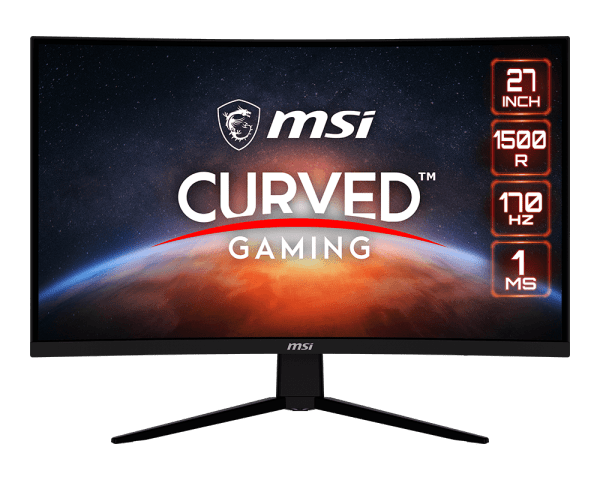 Monitor 27” Curvo WQHD – 170Hz FreeSync HDR Ready-Inmersión total con cada partida