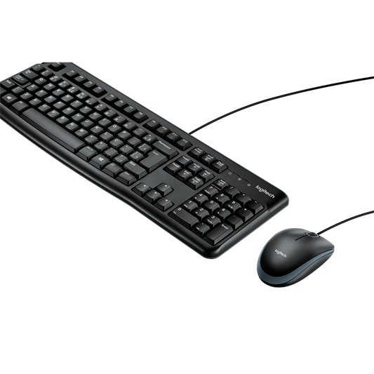 Combo teclado y mouse Logitech MK120