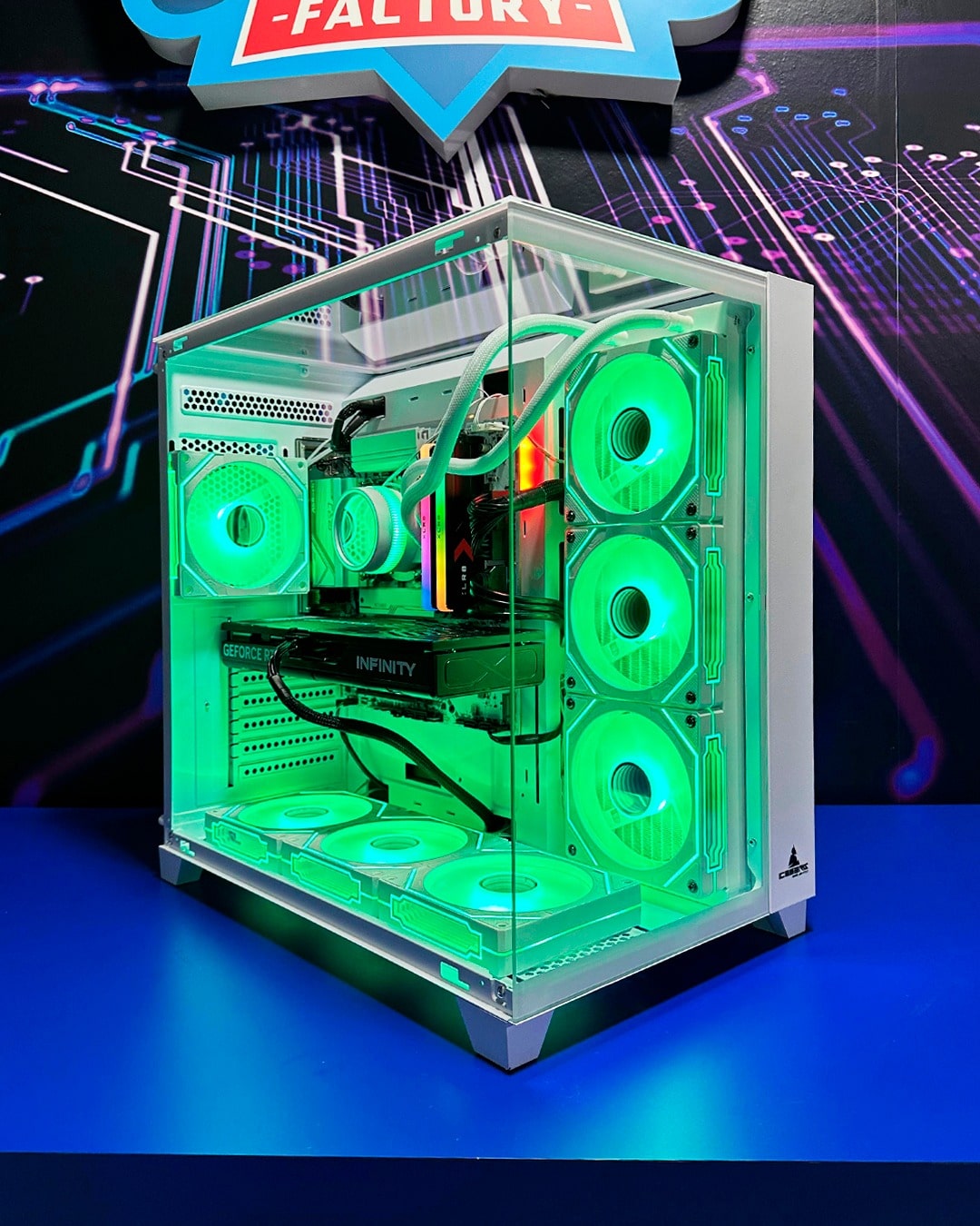 TORRE RAPTOR 2.0/ Intel Core i7-B760M-Liquida 3600M-RAM32GB-SSD1TB-RTX5060TI 16GB