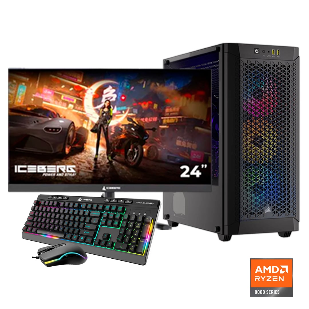 PC COMBO Celestia| rRyzen 5 8500G|B650|RAM16GB|SSD1TB– Rendimiento, estilo y experiencia completa 🌟