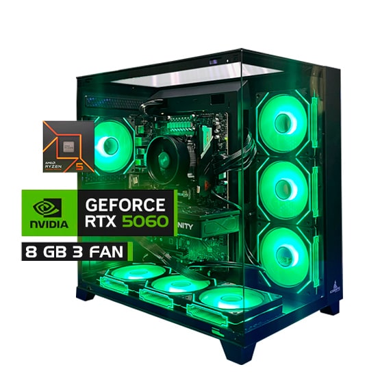 PC COMBO| RYZEN 5 7600| BOARD B650VC| RAM 16GB|SSD 1TB M.2| MONITOR DE 25"| COMBO TECLADO Y MOUSE RGB