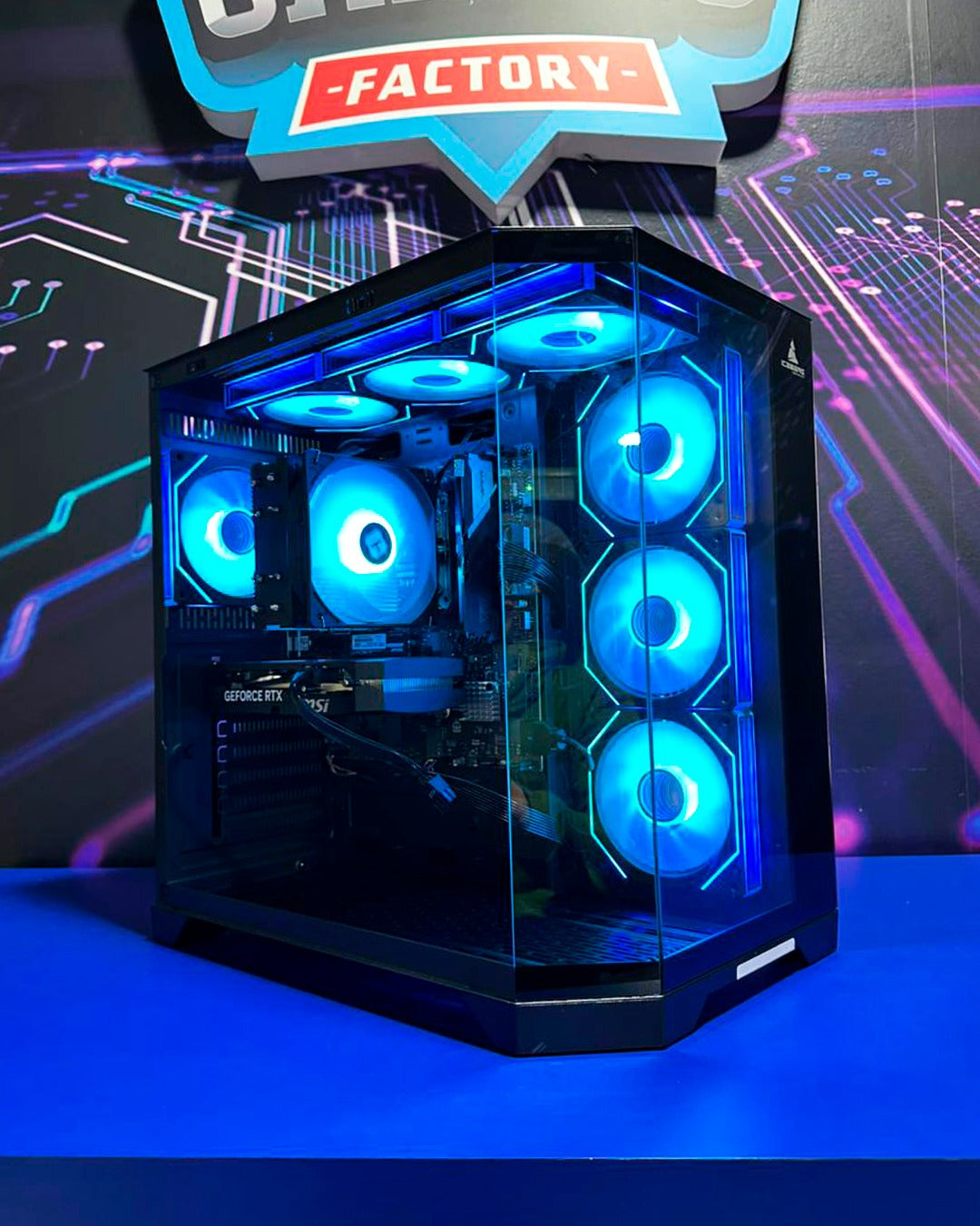 Torre Electric: Ryzen 5 9600X - Board B840M Wifi6 - RAM 16GB DDR5 - M.2 1TB - RTX 5060 8GB / 16GB