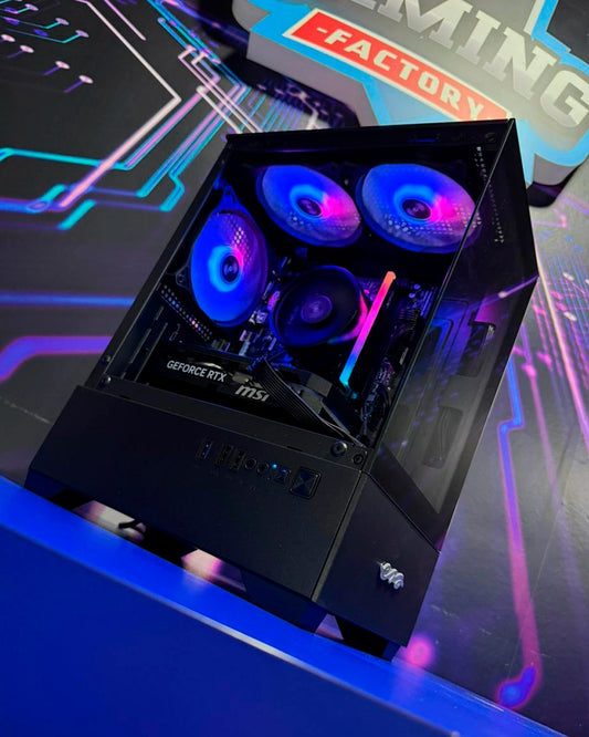 Torre Sharp: Ryzen 5 5500 - Board A520M - RAM 16GB - M.2 1TB - 650W 80+ White