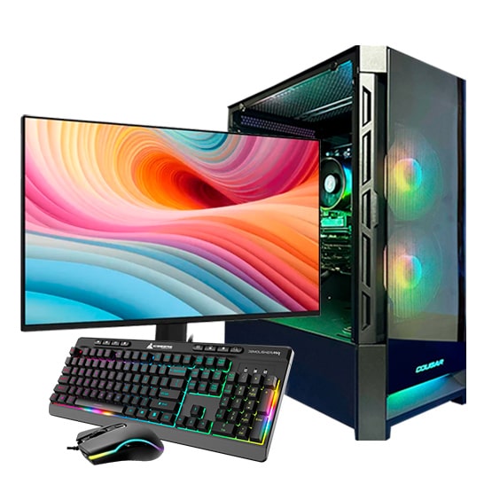 PC COMBO FROZEN|RYZEN 7 8700G|B650|RAM 16GB|SSD512|MONITOR 24"| COMBOTECLADOY MOUSE RGB