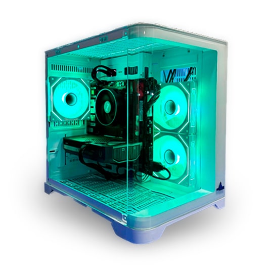 TORRE MINIGUN/ Ryzen 5 5500-B550-RAM32GB-SSD1TB-RTX50608GB