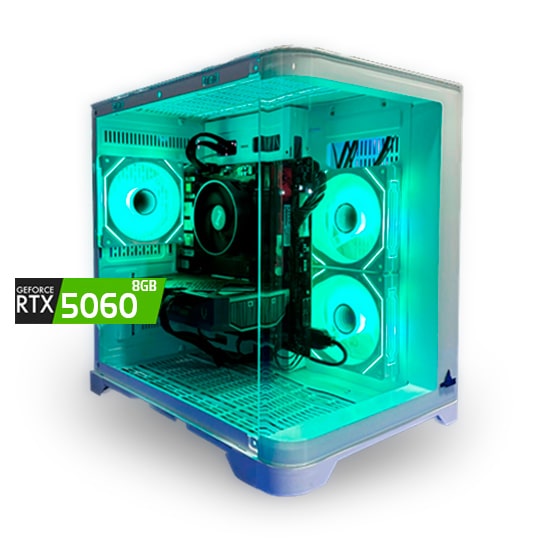 TORRE MINIGUN/ Ryzen 5 5500-B550-RAM32GB-SSD1TB-RTX50608GB