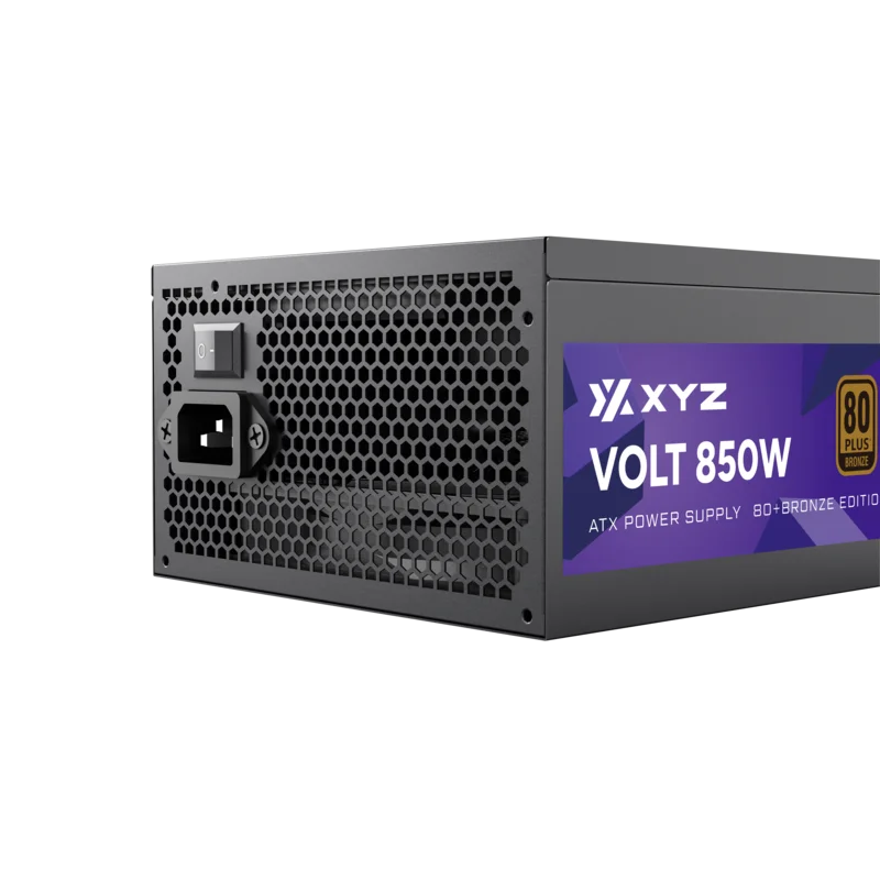 Fuente XYZ Volt 850W | 80+ Bronze | ATX | Cable Trenzado | Alta Eficiencia