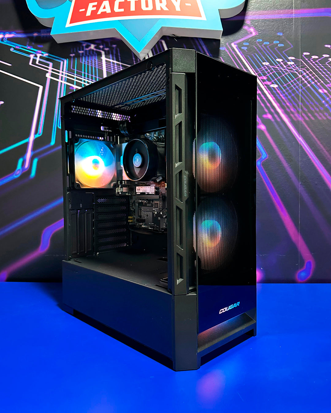 Combo Bullet: Ryzen 7 8700G - Board B840M WIFI6 - RAM 16GB DDR5 -M.2 500GB - 750W 80+ Bronze - Monitor MSI 25' - Combo teclado mouse y diadema