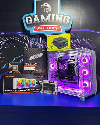 TORRE PC BANSHEE/Ryzen 5 9600X/B650M/RAM 32GB/ DISCO 1TB/RTX 5060 TI 16GB