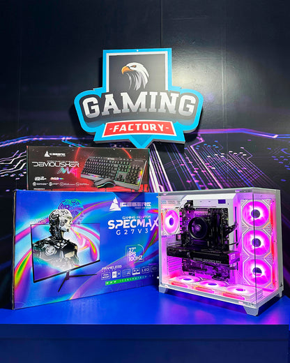 Combo Vulkan: Ryzen 7 8700F - Board B650 Pro WIFI - 16GB DDR5 - M.2 1TB - 700W 80+ Bronze - Monitor 27' 100Hz 1ms - Combo teclado y mouse