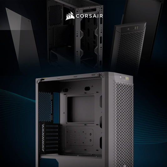 Chasis 480T|Corsair | Flujo de aire máximo con diseño elegante