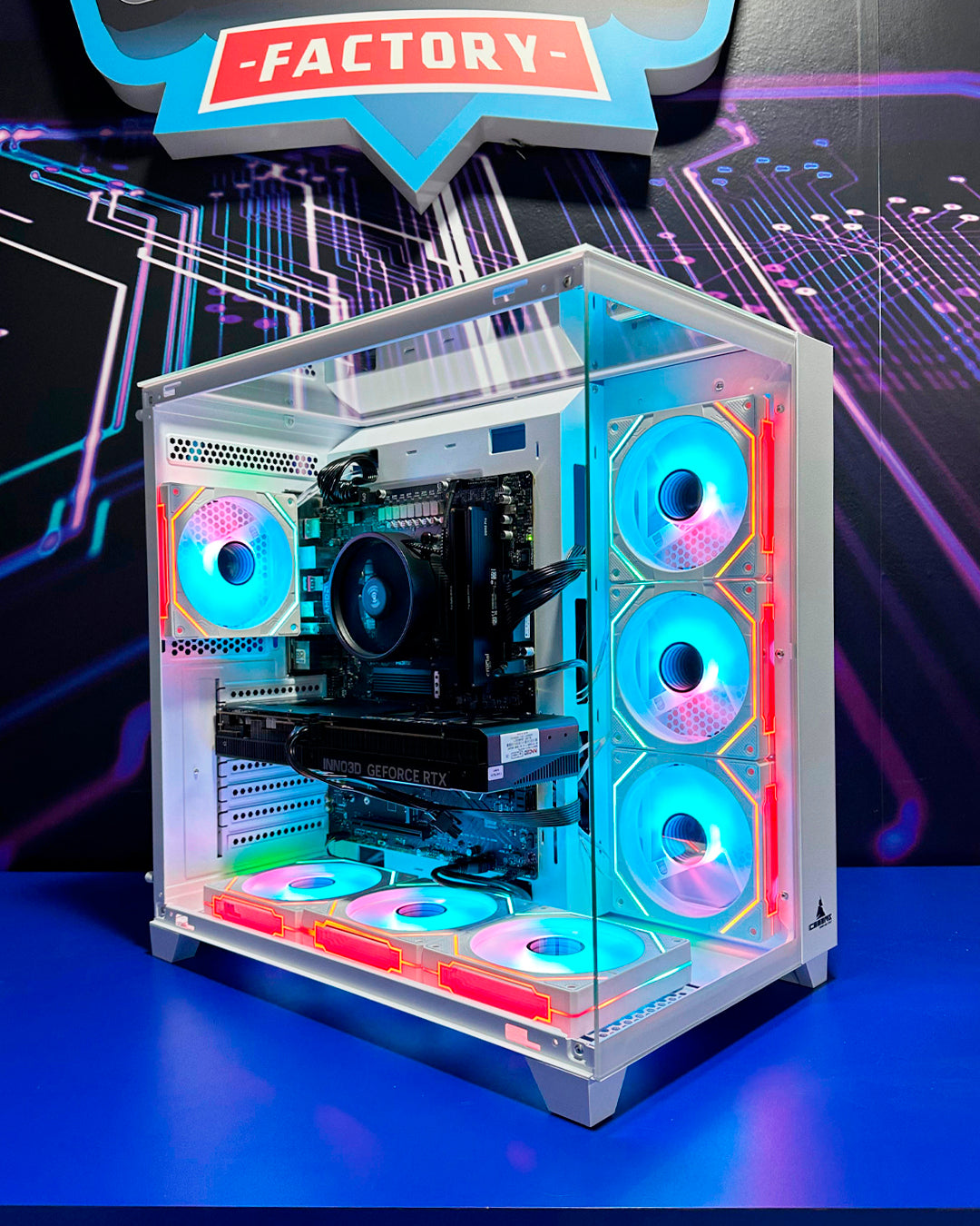 Combo Vulkan: Ryzen 7 8700F - Board B650 Pro WIFI - 16GB DDR5 - M.2 1TB - 700W 80+ Bronze - Monitor 27' 100Hz 1ms - Combo teclado y mouse