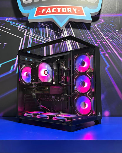 TORRE SPECTRE|Ryzen7 5700X/B550M/RAM32GB/SSD1TB/RX9060XT16GB