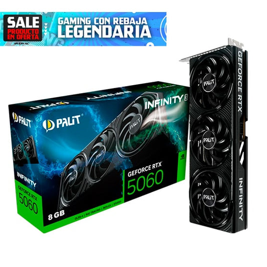 GeForce RTX™ 5060  PALIT INFINITY 3FAN  8GB  | NVDIA