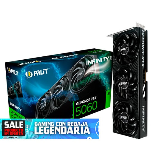GeForce RTX™ 5060  PALIT INFINITY 3FAN  8GB  | NVDIA