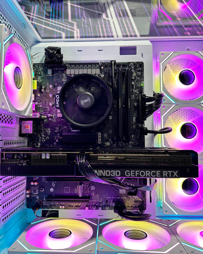 Combo Vulkan: Ryzen 7 8700F - Board B650 Pro WIFI - 16GB DDR5 - M.2 1TB - 700W 80+ Bronze - Monitor 27' 100Hz 1ms - Combo teclado y mouse