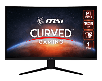 Monitor 27” Curvo WQHD – 170Hz FreeSync HDR Ready-Inmersión total con cada partida