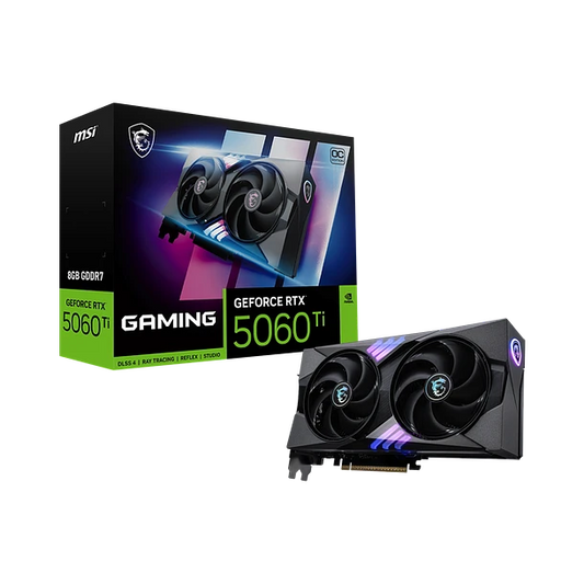 GeForce RTX™ 5060 Ti  MSI GAMING X  2 FAN 16GB  | NVDIA