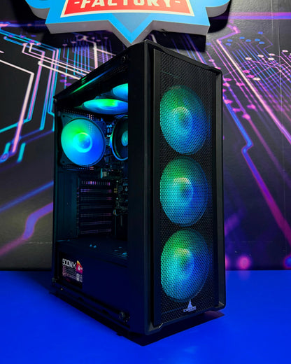 Torre Alfa: Ryzen 7 5700G - Board B550M Wifi - RAM DDR4 16GB - M.2 500GB - Radeon Integrados