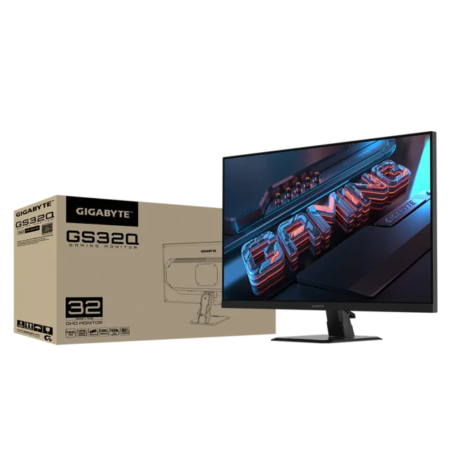 Monitor Gigabyte GS32Q | 32' | 165Hz | 1ms | HDR | 2K 1440p