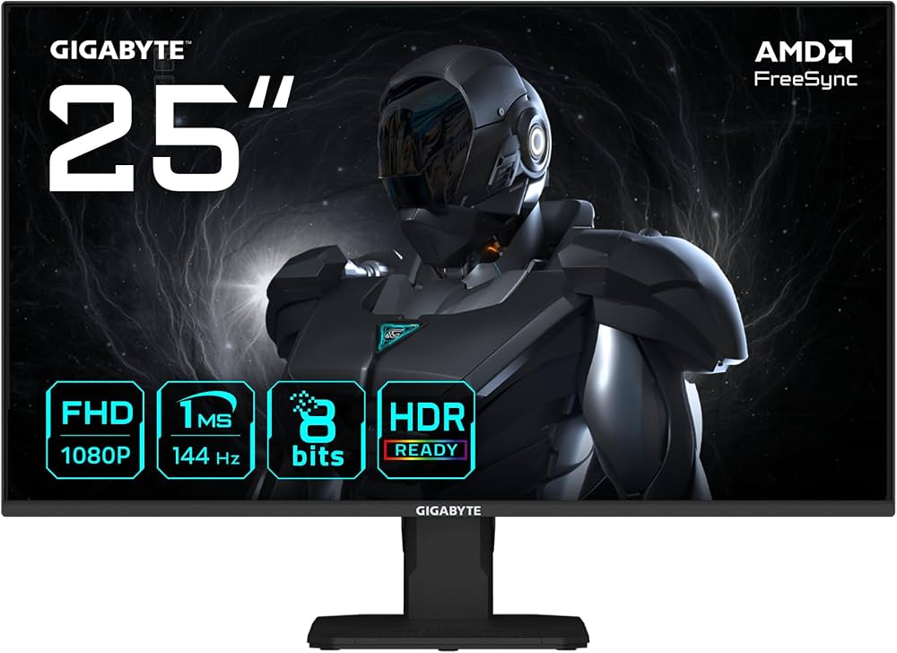 Monitor Gigabyte GS25F14 25' | 144Hz | 1ms | HDR | Full HD