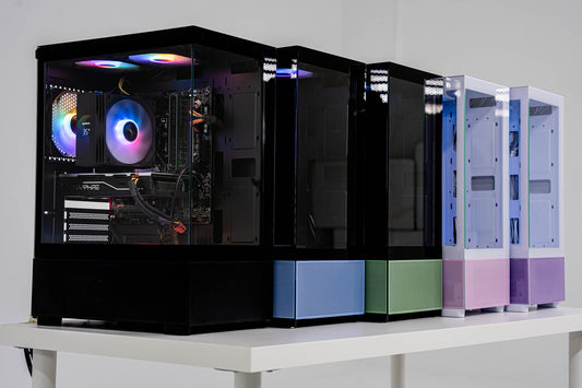 Chasis Raidmax Infinita i802 | 5 fans instalados | múltiples colores | Excelente flujo de aire