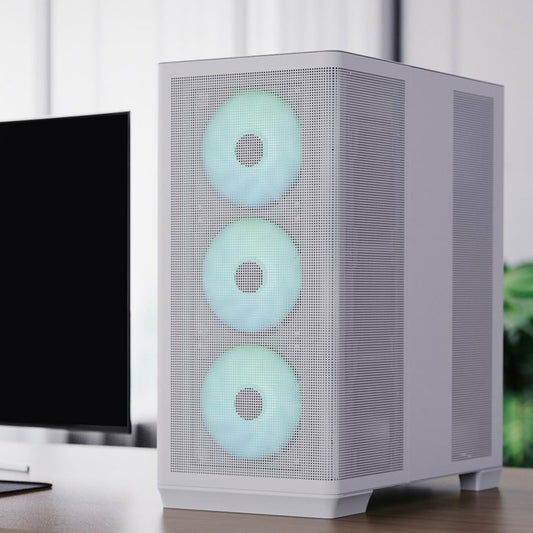 CHASIS APNX C1 Blanca |Espacio, Flujo de Aire y Diseño Premium