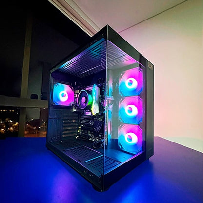 PC COMBO AURON|RYZEN 5 8500G|B650|RAM 16GB|SSD 1TB|MONITOR 24"|COMBO TECLADO Y MOUSE RGB