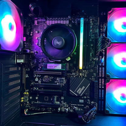 PC COMBO AURON|RYZEN 5 8500G|B650|RAM 16GB|SSD 1TB|MONITOR 24"|COMBO TECLADO Y MOUSE RGB
