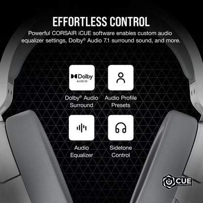Diadema Gamer Corsair HS55 Surround V2 White