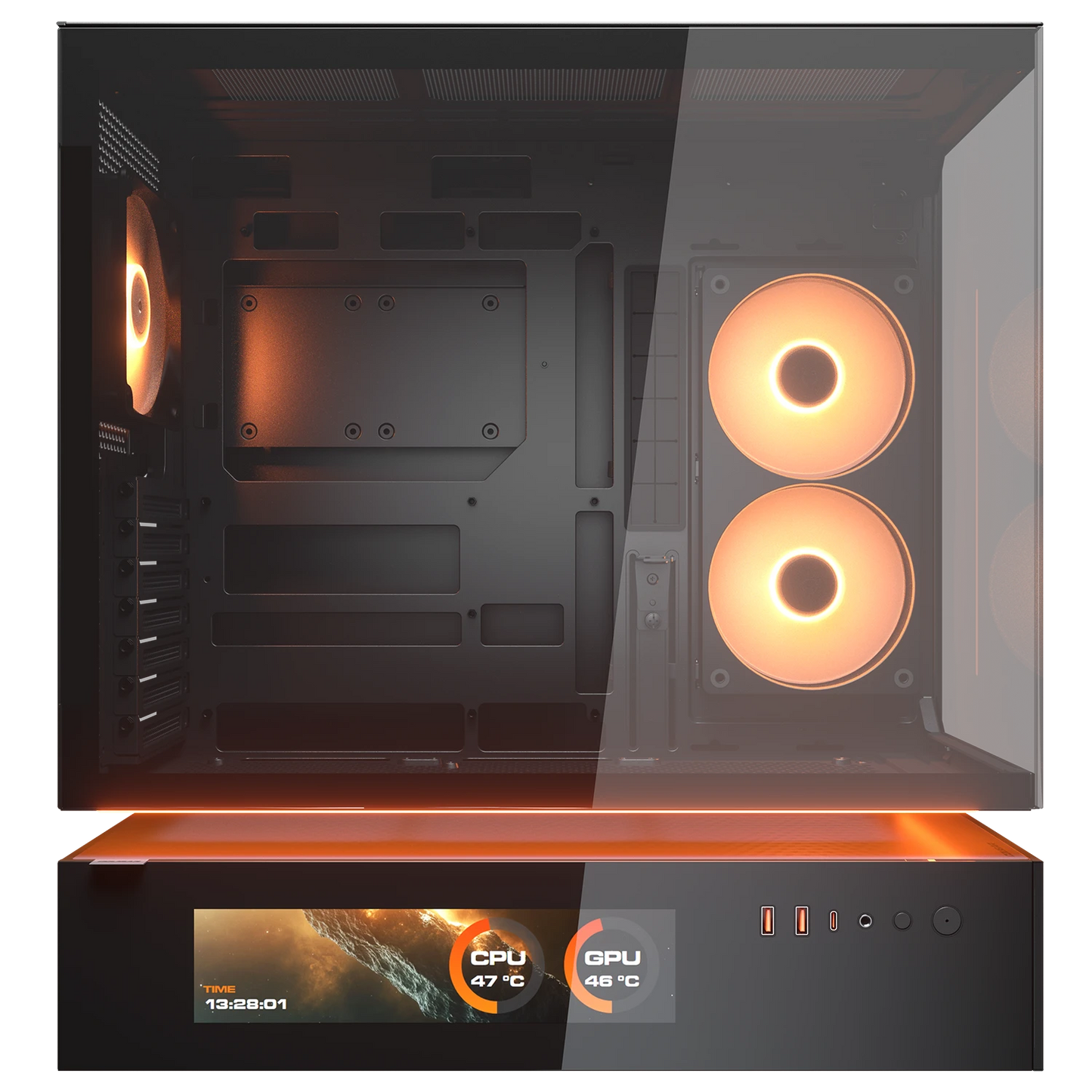 Chasis Cougar CFV235 | Pantalla de 9.16' integrada | Diseño panorámico | Chasis de alta gama