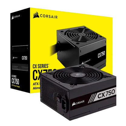 Fuente  Corsair CX750 – 750W | 80+ Bronze | ATX | Enmallada | Alto rendimiento