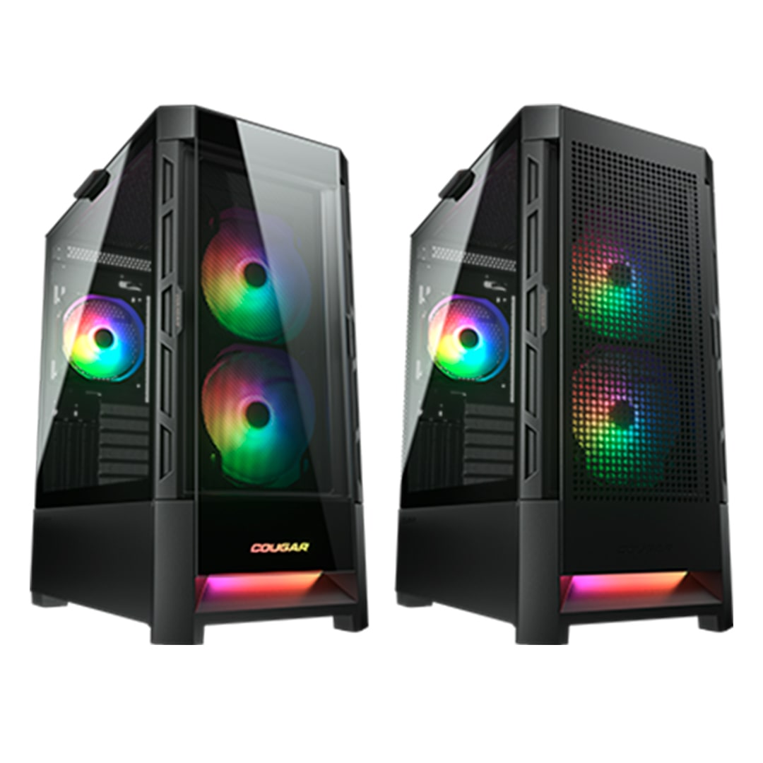 Chasis Duoface RGB |Cougar|  Estilo y flujo de aire para tu próximo setup