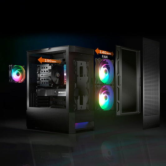Chasis Duoface RGB |Cougar|  Estilo y flujo de aire para tu próximo setup