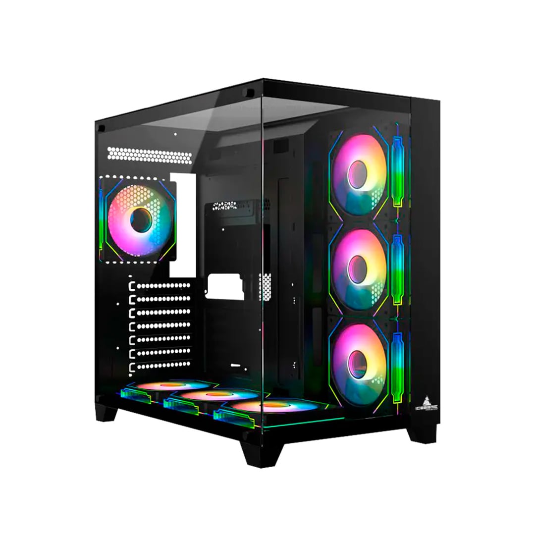 Chasis | Crystal Cube XL | Iceberg| Estilo cúbico, flujo total y máxima potencia