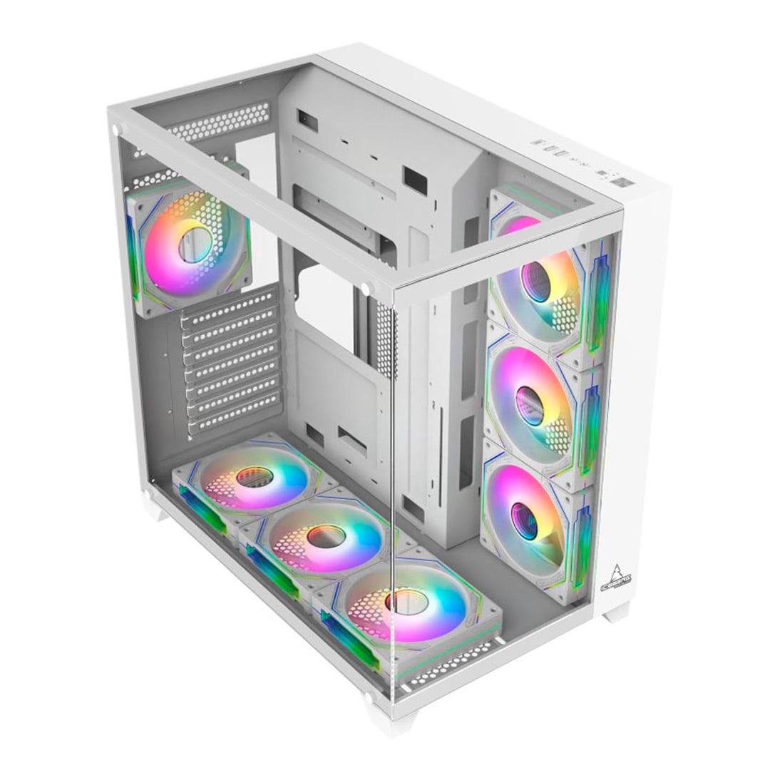 Chasis | Crystal Cube XL | Iceberg| Estilo cúbico, flujo total y máxima potencia