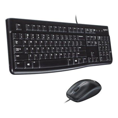 Combo teclado y mouse Logitech MK120