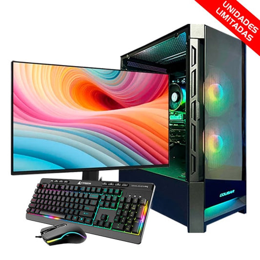 PC COMBO FROZEN|RYZEN 7 8700G|B650|RAM 16GB|SSD512|MONITOR 24"| COMBOTECLADOY MOUSE RGB