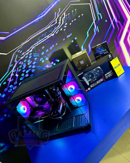 Torre Apex Pro: Ryzen 7 8700F - B650M Wifi - 16GB DDR5 - M.2 512GB - AMD RX 9060XT 16GB