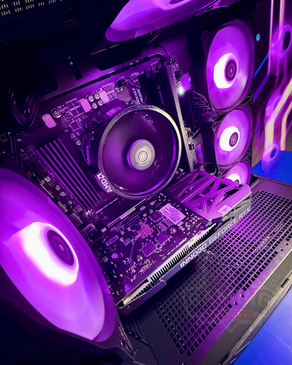 Combo Havoc: Ryzen 7 5700 - Board B550M WIFI - RAM DDR4 16GB - M.2 512GB - RTX 3050 6GB - Monitor 27 100Hz 1ms - Combo teclado y mouse RGB