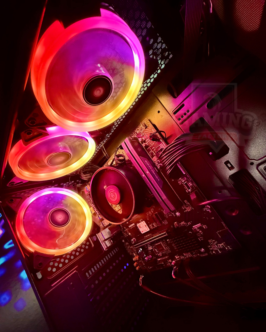 Torre Stinger: Ryzen 5 8600G - Board A620M EVO - RAM DDR5 2x8 16GB - M.2 512GB - 650W Bronze