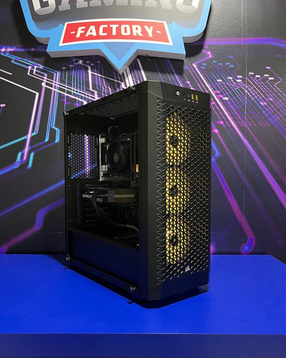 Combo Storm: Ryzen 5 5500 - Board B550M WIFI - RAM 16GB - M.2 512GB - RTX 5050 8GB - 650W 80+ White - Monitor 24' 100Hz 1ms - Combo teclado y mouse