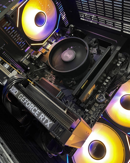 Combo Ranger: Ryzen 5 5500 - Board B550M WIFI - RAM 16GB - M.2 512GB - RTX 5060 8GB - 650W 80+ White - Monitor 24' 100Hz 1ms - Combo teclado y mouse